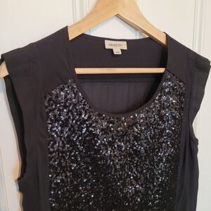 Smart Set Sequined Sleeveless Top